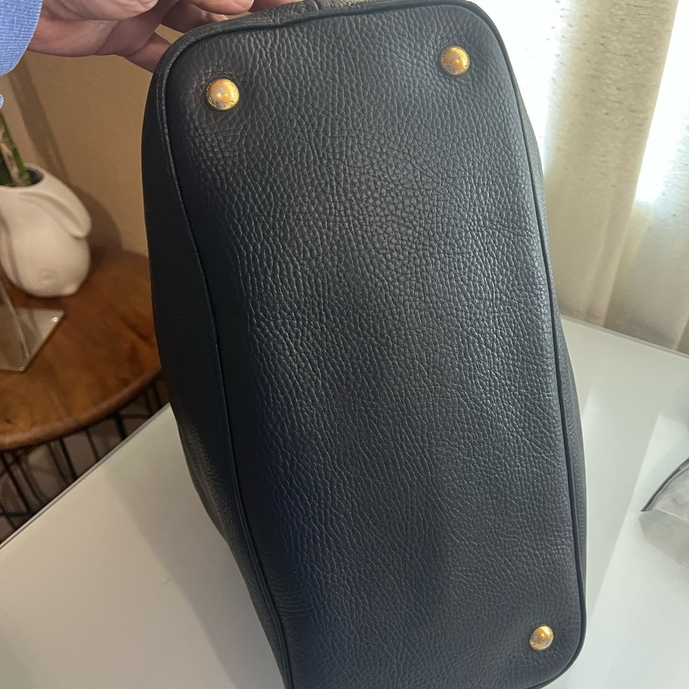 PRADA VITELLO DAINO LEATHER SHOULDER BAG - Picture 7 of 16